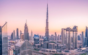 Skyscrapers in Downtown Dubai, UAE