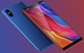 Красивый тонкий смартфон Xiaomi Mi 8