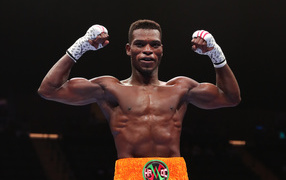 Боксер Ричард Комми на ринге