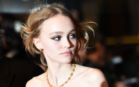 Young actress Lily Rose Melody Depp