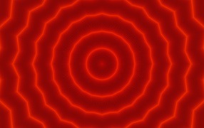 Абстрактная красная спираль 