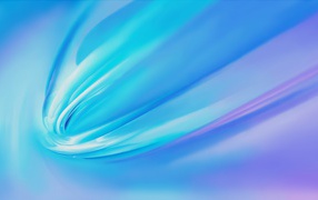 Неоновые абстрактные волны, обои на рабочий стол