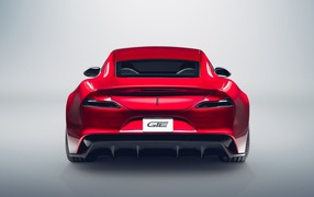 Автомобиль Drako GTE 2, 2020 года вид сзади