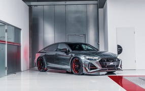 Stylish car ABT RS7-R 2020 in the garage