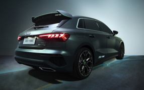 Автомобиль Audi A3 Sportback 35 TFSI S Line YIBO 2020 года вид сзади