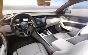 2020 Jaguar XF P300 AWD R-Dynamic interior