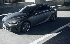 2021 Lexus IS 300h on the road