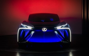 Автомобиль Lexus LF-30, 2020 года с неоновой подсветкой 