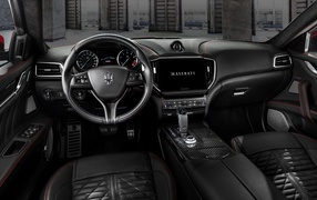 2020 Maserati Ghibli Trofeo Black Leather Interior