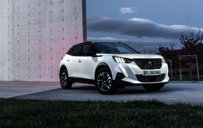 2019 Peugeot 2008 GT Line SUV off the wall