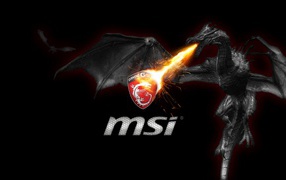 Дракон логотип MSI G Series MSI Gaming