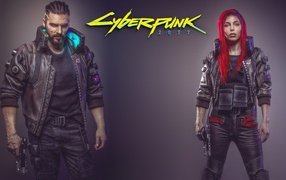 Киборги персонажи видео игры Cyberpunk 2077