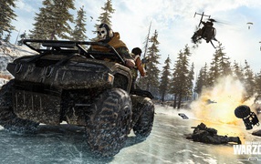 Скриншот компьютерной игры Call of Duty: Warzone, 2020