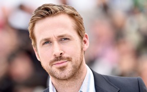 Выразительный взгляд голубоглазого актера Райана Гослинга