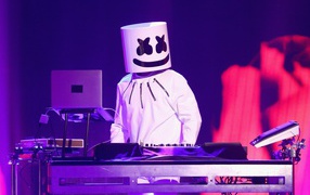 Диджей Маршмеллоу в диджейского пульта