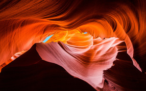 Необычные скалы в каньоне Антилопы