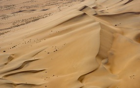 Бескрайняя пустыня Намибии 