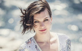 Популярная американская актриса Милла Йовович