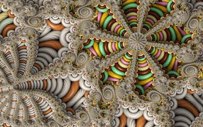 Красивые абстрактные морские узоры