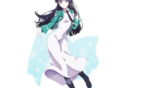 Красивая девушка Shiba Miyuki персонаж аниме  The Honor Student at Magic High School