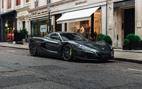 Спорткар Rimac Nevera 2021 года в городе