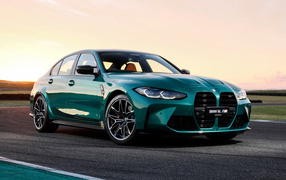 Стильный BMW M3 Competition 2021 года