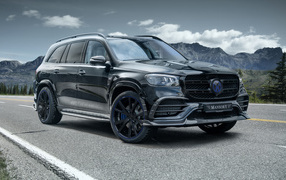 2021 Mansory Mercedes-Benz GLS-Klasse car with mountains in the background