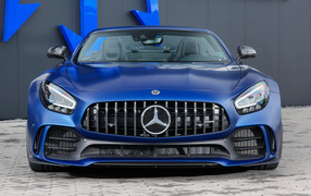 Синий Posaidon RS 830+ Roadster 2021 года вид спереди 