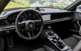 2021 Porsche 911 GT3 Touring PDK Black Leather Interior