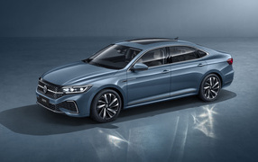 2021 Volkswagen Passat 330 TSI With Star Grill on gray background