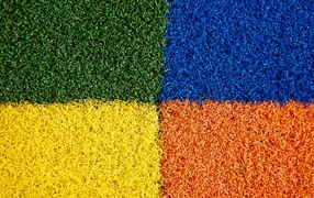 Four-color carpet