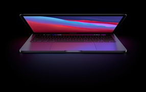 Стильный тонкий MacBook with Apple M1 chip