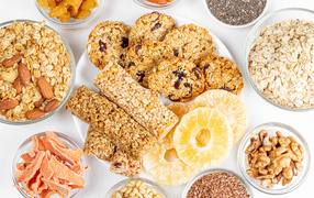 Здоровое питание для столе к завтраку