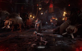 Кадр компьютерной игры  The Lord of the Rings: Gollum, 2021