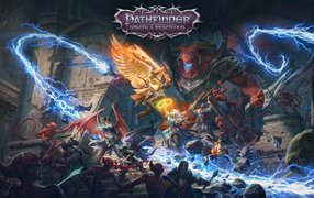 Постер новой компьютерной игры  Pathfinder: Wrath of the Righteous, 2021