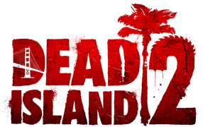 Постер компьютерной игры  Dead Island 2 на белом фоне