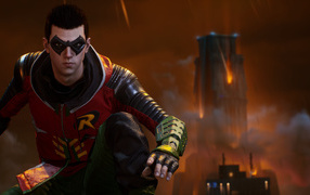 Робин персонаж компьютерной игры Gotham Knights, 2021