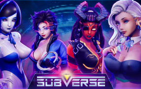 Subverse computer game logo, 2021