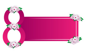 Фон для поздравительной открытки на 8 марта