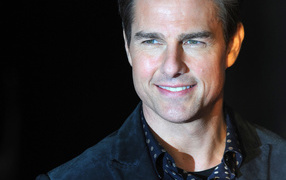 Улыбка на лице актера Тома Круза