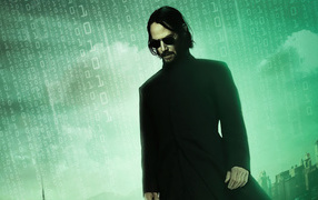 Neo's character in the new The Matrix Resurrection movie, 2021