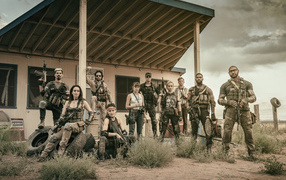 Главные герои фильма Армия мертвецов, 2021