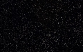 Яркие звезды в черном ночном небе