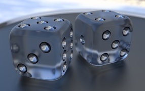 Игральные хрустальные кости