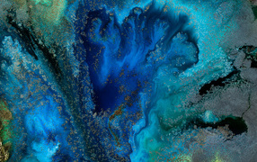 Разные оттенки голубой иллюзии