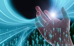 Рука ловит нейронные волны 