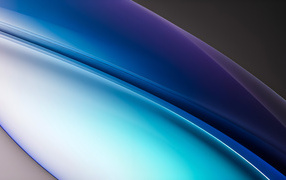 Необычная форма голубых узоров на сером фоне