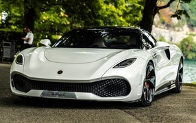 Белый автомобиль Deus Vayanne Concept 2022 года