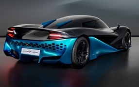 2022 Viritech Apricale fast car rear view