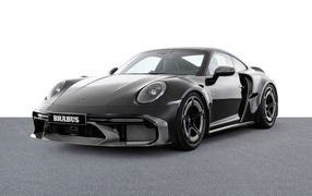 Черный автомобиль  Brabus 900 Rocket R